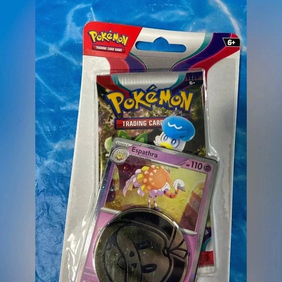 COPY - Pokémon - Scarlet Violet  - Espathra - Checklane Blister Booster Pack & … - Picture 3 of 4